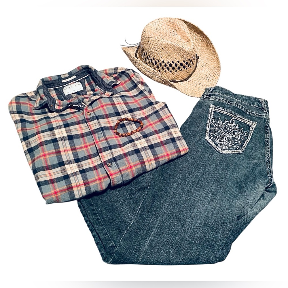 Rhythm in Blues - Bootcut - Jeans - Glam Cowgirl - Rodeo - Western - Blue - 10
